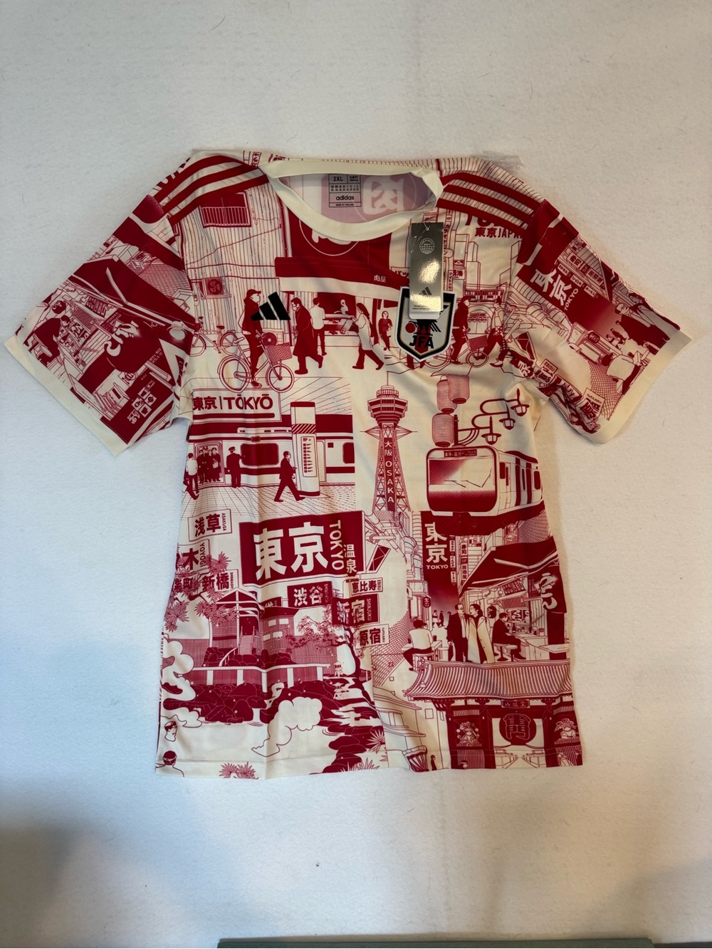 Adidas Tokyo Graphic Tee - Red